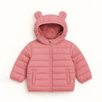 Jaqueta Puffer Peluciada Infantil com Orelhinhas Grand Bazar - Feminina