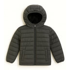 Jaqueta Puffer Peluciada com Capuz Grand Bazar  - Masculina