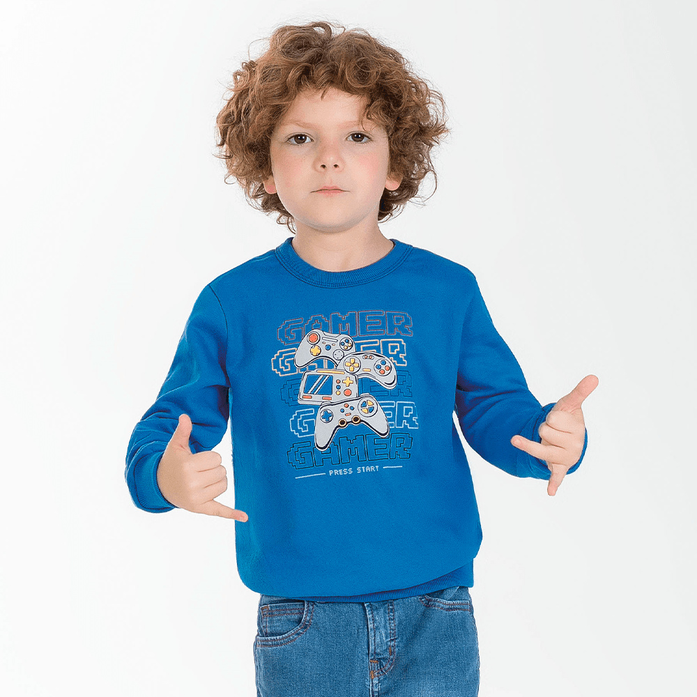 Blusão Moletom Peluciado Gamer Cativa - Masculino