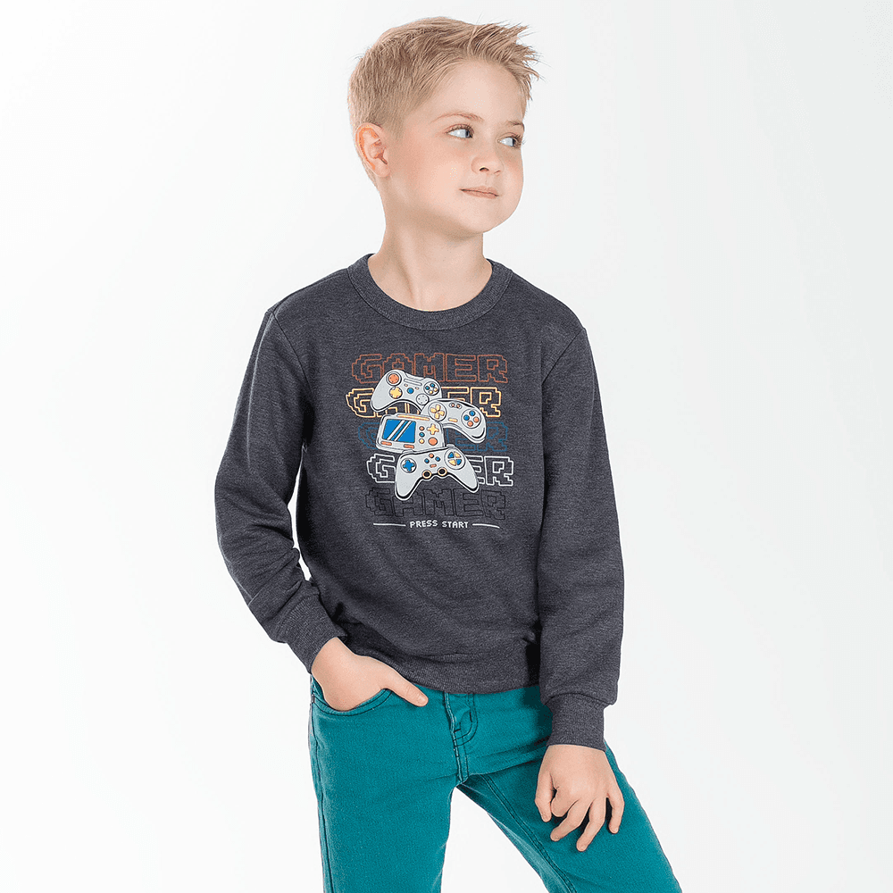 Blusão Moletom Peluciado Gamer Cativa - Masculino