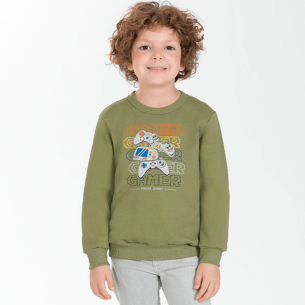 Blusão Moletom Peluciado Gamer Cativa - Masculino