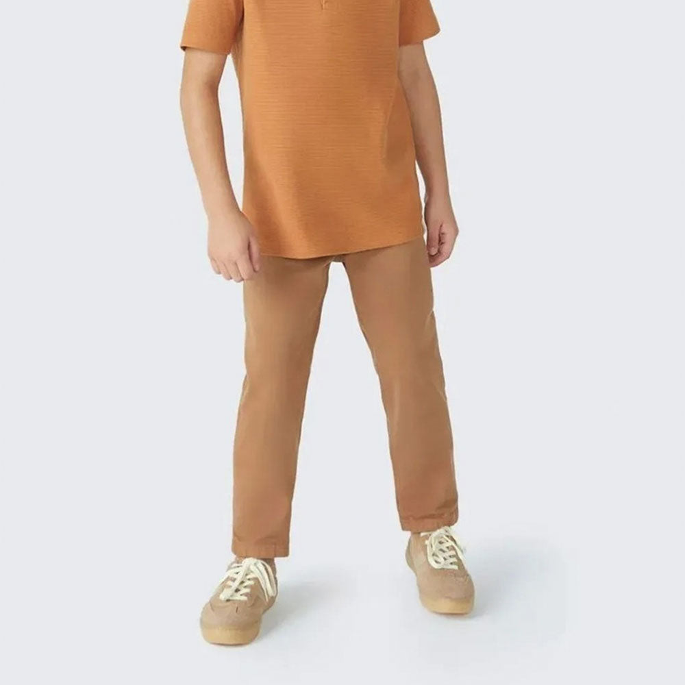 Calça em Sarja Slim Hering Infantil - Masculina