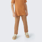 Calça em Sarja Slim Hering Infantil - Masculina
