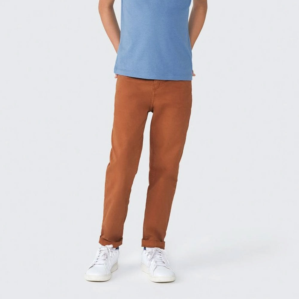 Calça em Sarja Slim Hering Infantil - Masculina