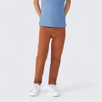 Calça em Sarja Slim Hering Infantil - Masculina