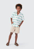 Shorts de Sarja Básico Off Hering Infantil - Masculino