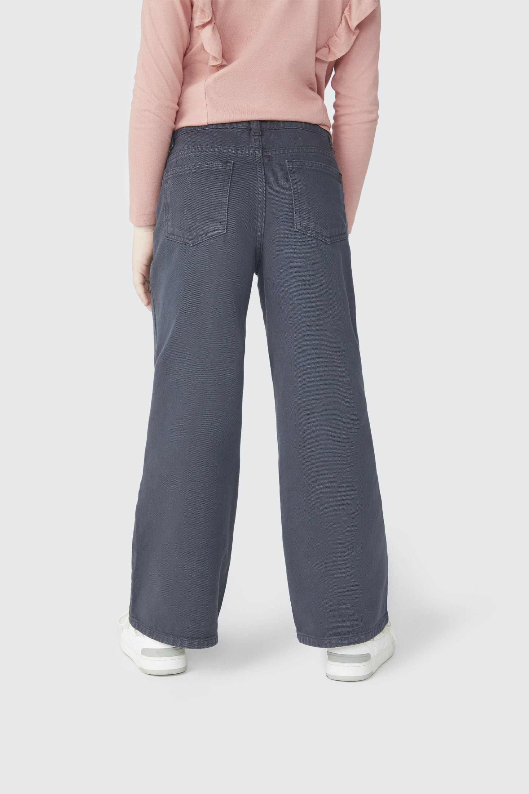 Calça Jeans e Sarja Wide Leg Hering Infantil - Feminina