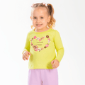 Blusa Manga Longa Malha Comfort Kind and Happy Cativa - Feminina