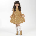 Vestido Manga Longa Flores Cativa - Feminino