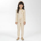 Conjunto Blusa Manga Longa e Calça Bordado com Bolsinho Cativa - Feminino