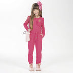 Conjunto Blusa Manga Longa e Calça Bordado com Bolsinho Cativa - Feminino