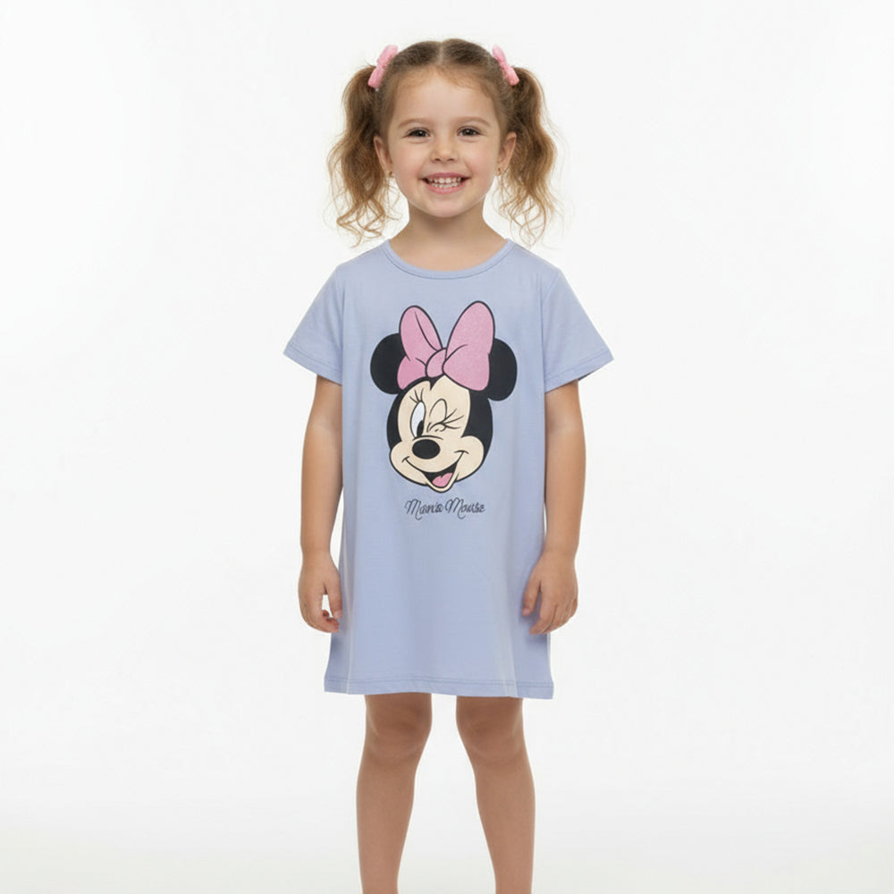 Pijama Camisola By Gus Minnie Mouse Feminina - Roxo