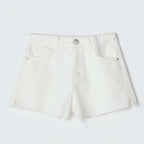 Shorts em Sarja Colorida Branco Hering - Feminino