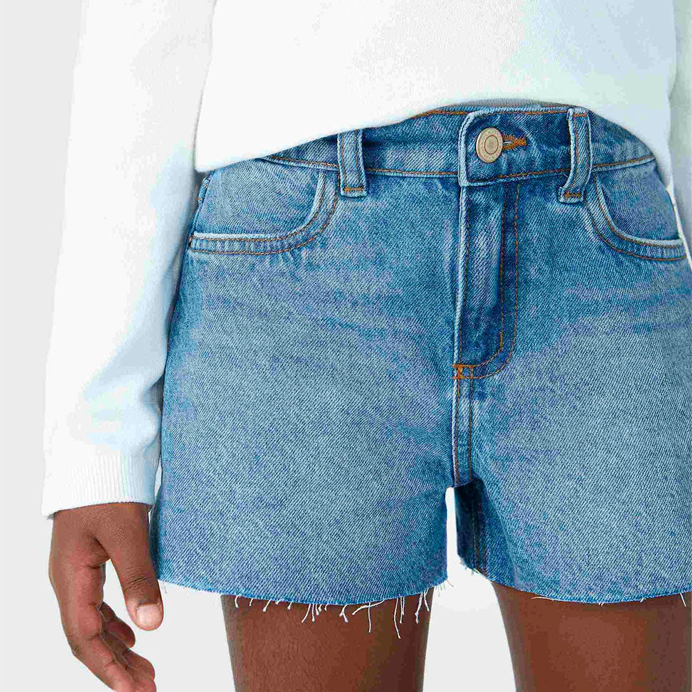 Shorts Jeans Hering Feminino