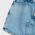 Shorts Saia Jeans Hering Kids Feminino - Azul