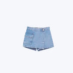 Short Saia Jeans Hering Infantil Feminino