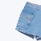 Short Saia Jeans Hering Infantil Feminino