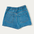 Shorts Saia Jeans Hering Kids Feminino - Azul