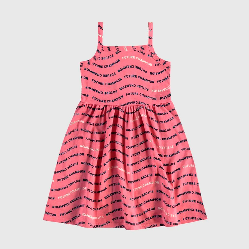 Vestido Alça Fina Malwee Future Champion Feminino - Rosa