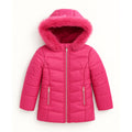 Jaqueta Puffer Capuz com Pelinho e Forro Peluciado Grand Bazar - Feminina