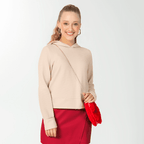 Blusão Moletom Cotelê Cativa - Feminino