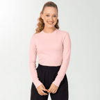 Blusa Manga Longa Canelada Peletizado Cativa - Feminina