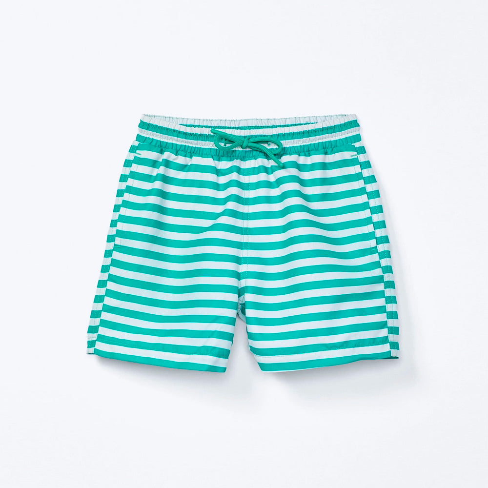 Bermuda Hering Infantil Estampada Masculina Verde