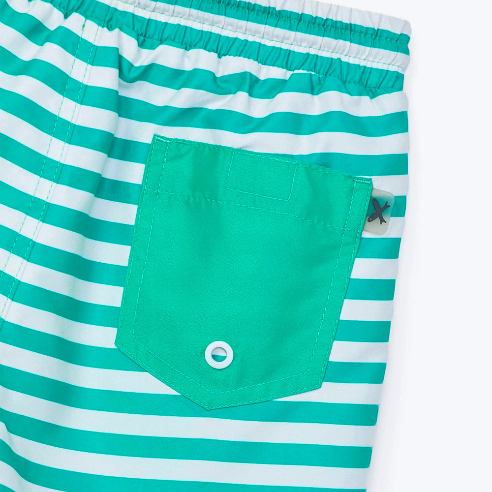 Bermuda Hering Estampada Masculina Verde