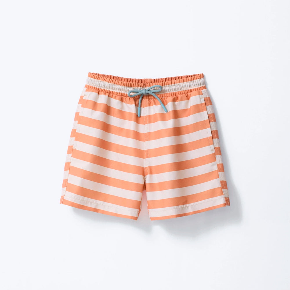 Shorts Hering Estampado Masculino - Laranja