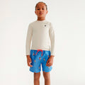 Shorts Hering Infantil Estampado Masculino - Azul
