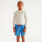 Shorts Hering Estampado Masculino - Azul