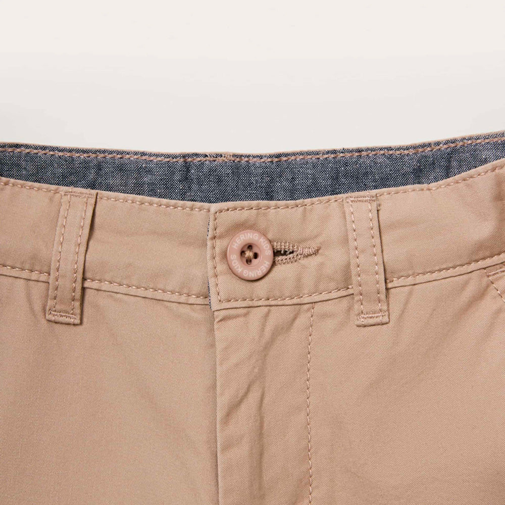 Bermuda Chino Hering Kids Masculina - Bege