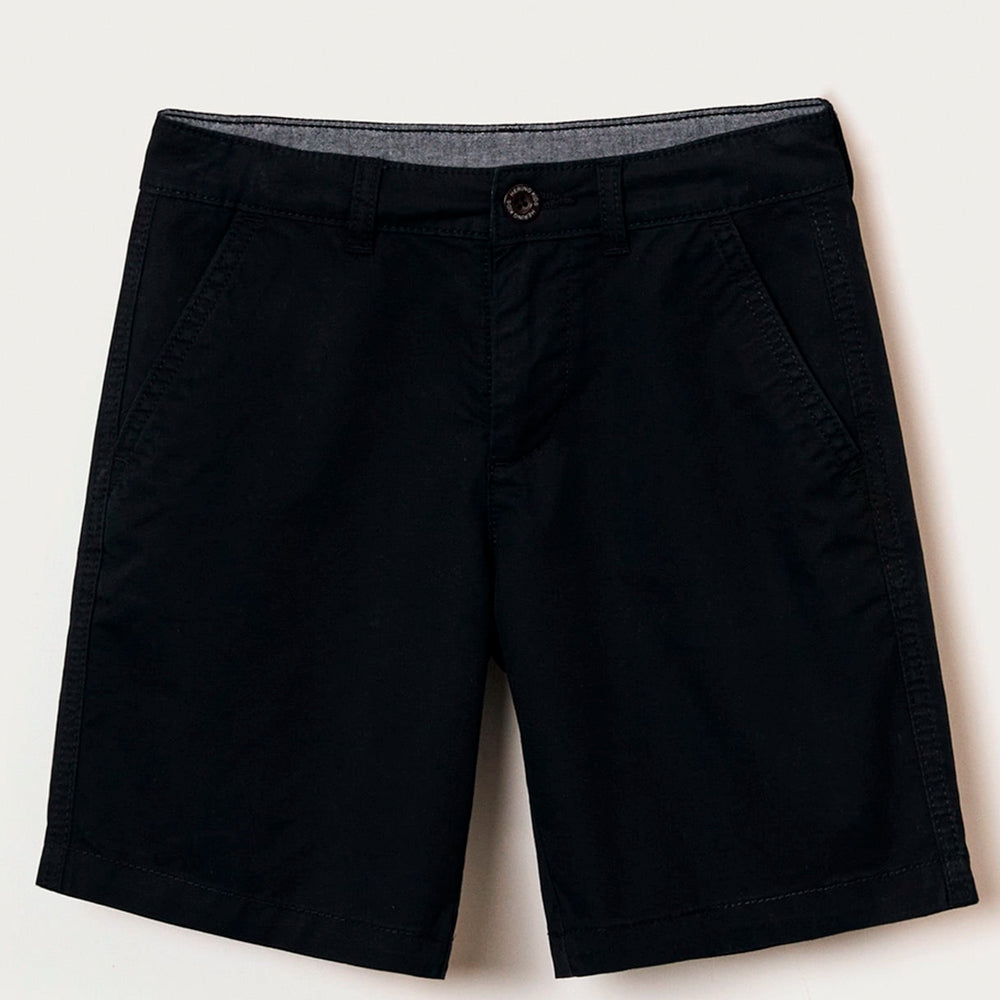 Bermuda Chino Hering Kids Masculina - Preto