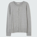 Cardigan em Tricort Mescla Hering Infantil - Feminino