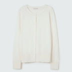 Cardigan em Tricort Off White Hering Infantil - Feminino