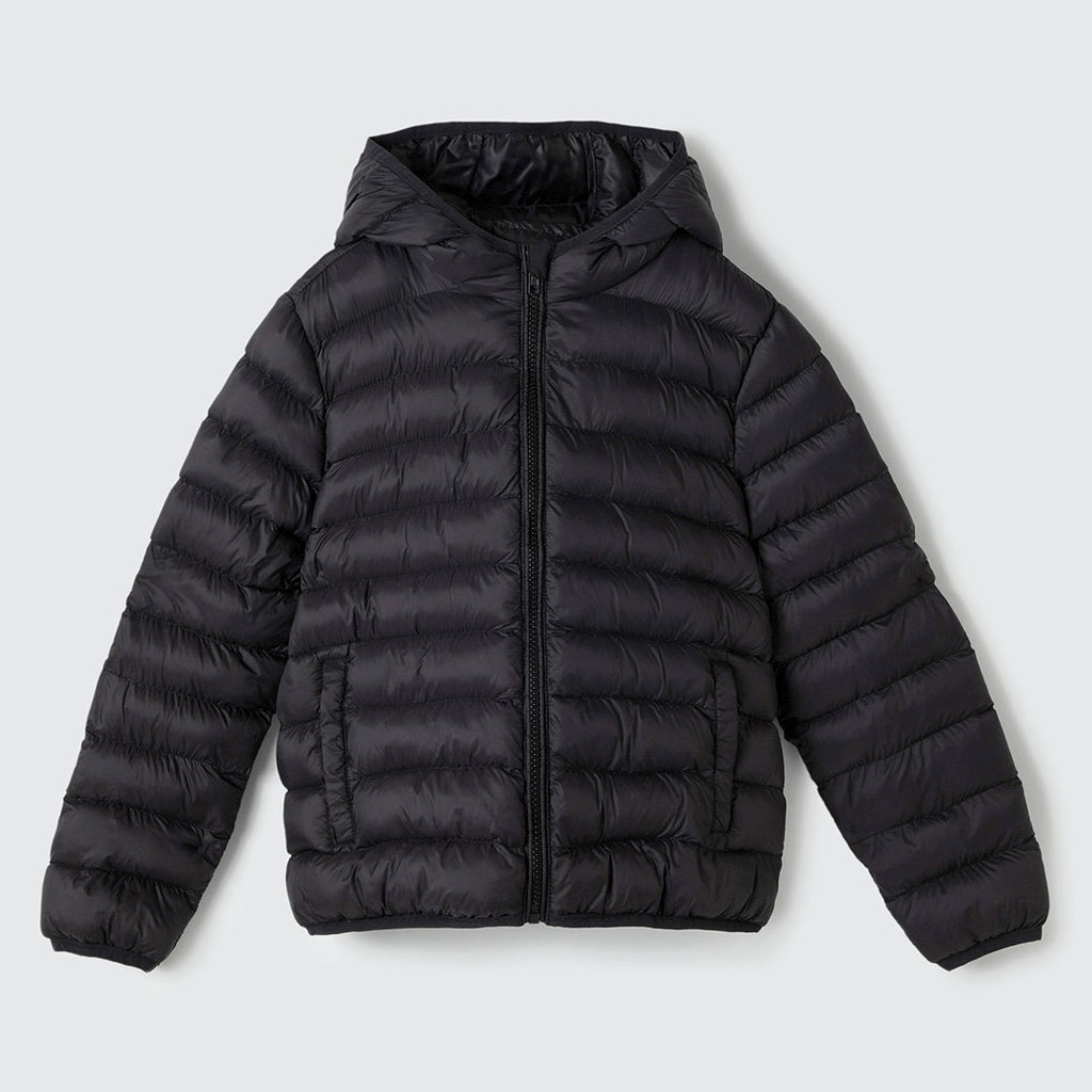 Jaqueta Puffer Preta Hering - Unissex