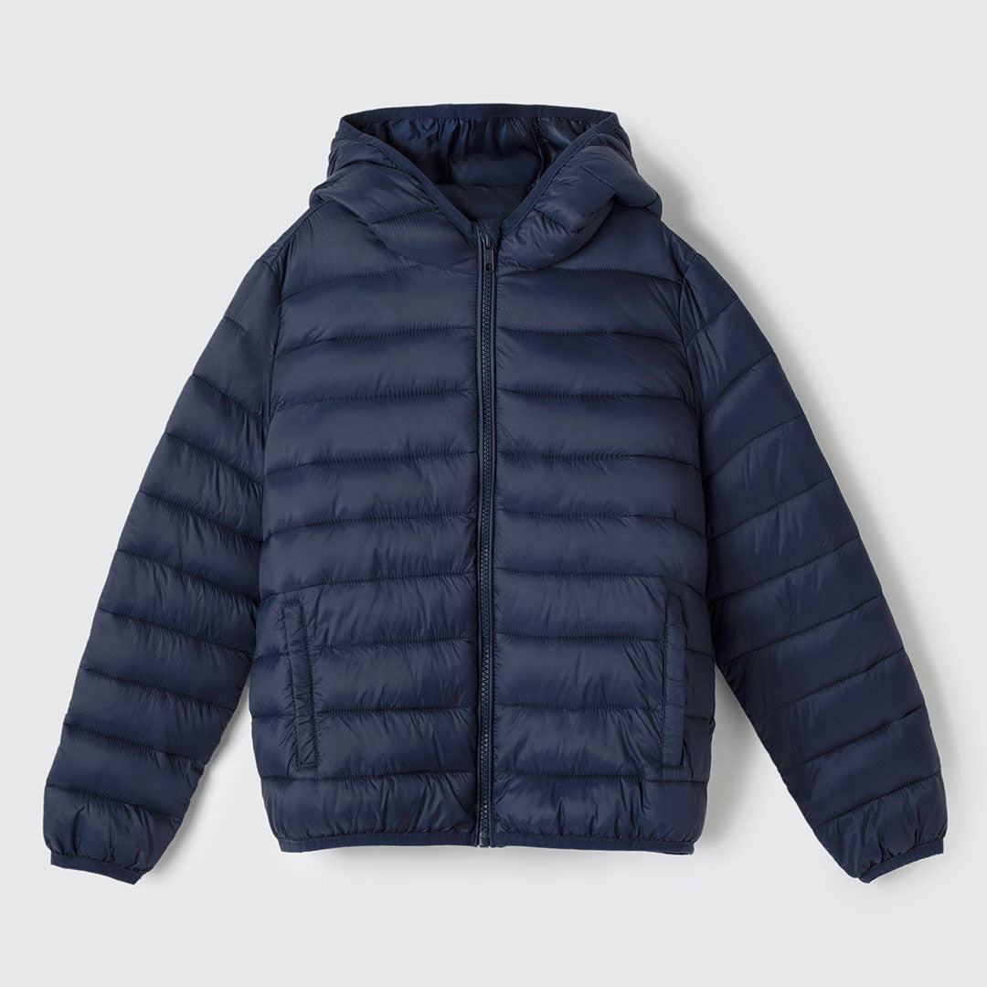 Jaqueta Puffer Marinho Hering - Unissex