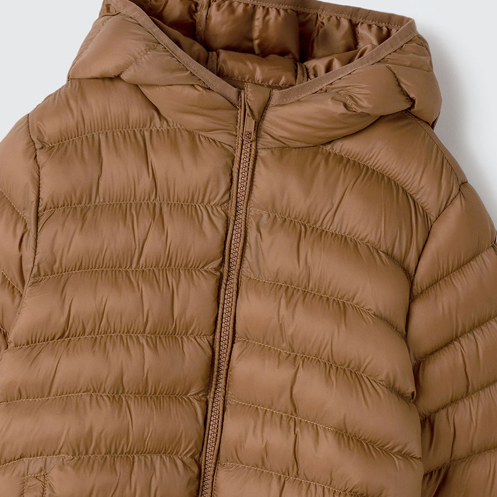 Jaqueta Puffer Caramelo Hering - Unissex