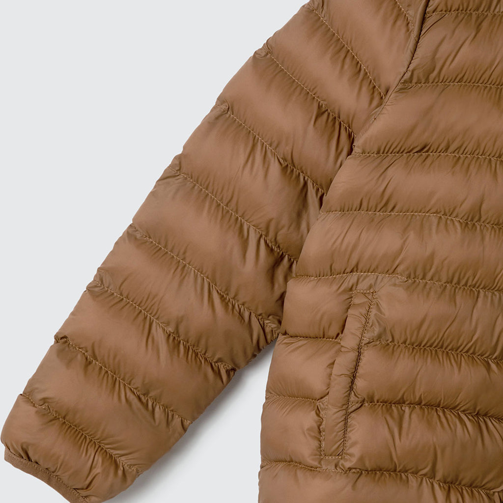 Jaqueta Puffer Caramelo Hering - Unissex