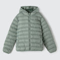 Jaqueta Puffer Verde Hering Infantil - Unissex