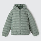 Jaqueta Puffer Verde Hering - Unissex