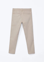 Calça Chino em Sarja Bege Hering - Masculina