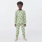 Pijama Manga Longa Plush Smile Verde Hering - Masculino