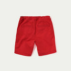 Bermuda Em Sarja Hering Infantil Masculina - Vermelho