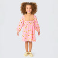 Vestido Manga Longa Girassol Hering Infantil - Feminino