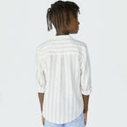 Camisa Bata Listrada Hering Infantil - Masculina