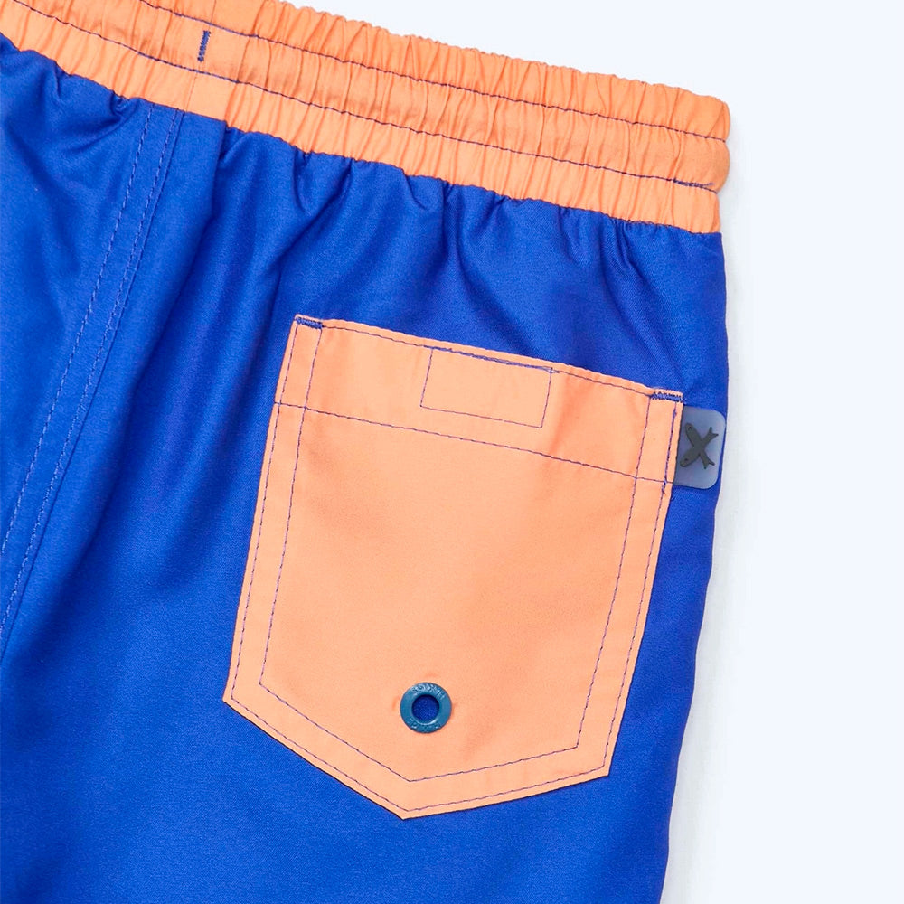 Shorts Em Tactel Hering Infantil Masculino - Azul