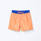 Shorts Em Tactel Hering Infantil Masculino - Laranja