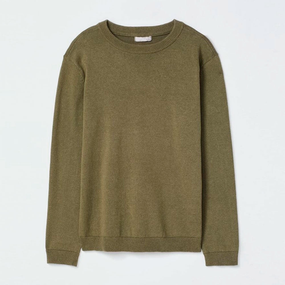 Blusa em Tricot Liso Verde Hering Infantil - Masculino