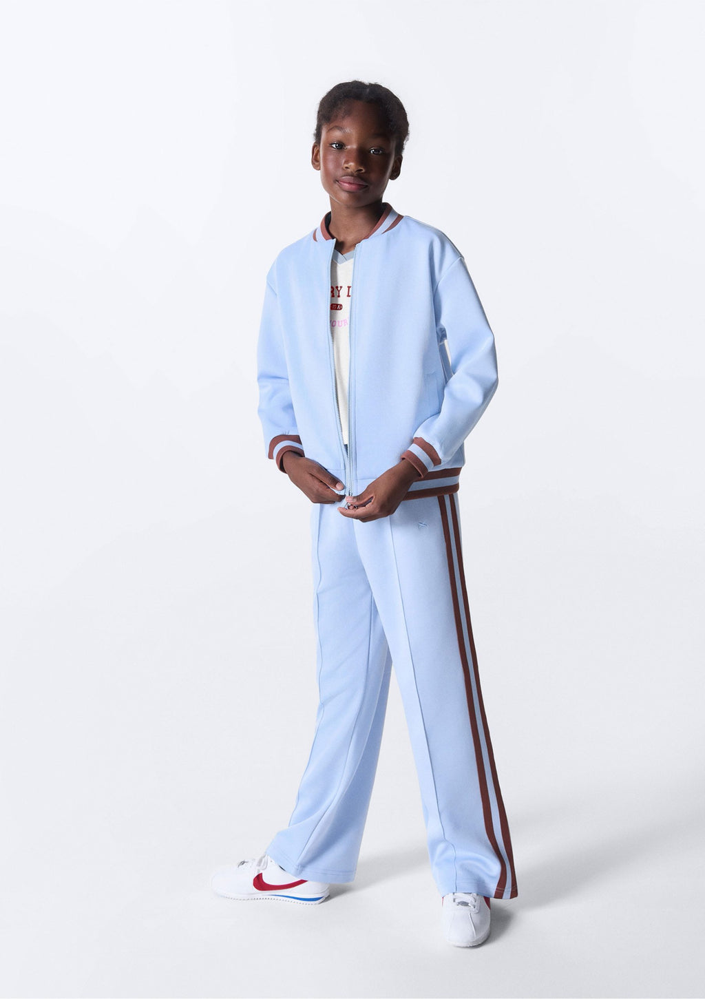 Jaqueta Bomber Retrô Hering Infantil - Feminina